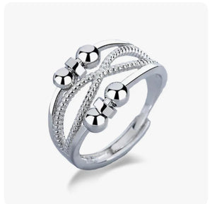 Four Ball Anxiety Ring