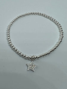 Crystal Star Charm